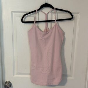 Lululemon Power Pose Tank *Light Support For A/B Cup Size 6, 8 Porcelain Pink